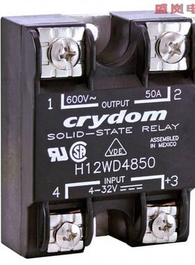 原装正品H12WD4850PG[SSR RELAY SPST-NO 50A 48-660V]
