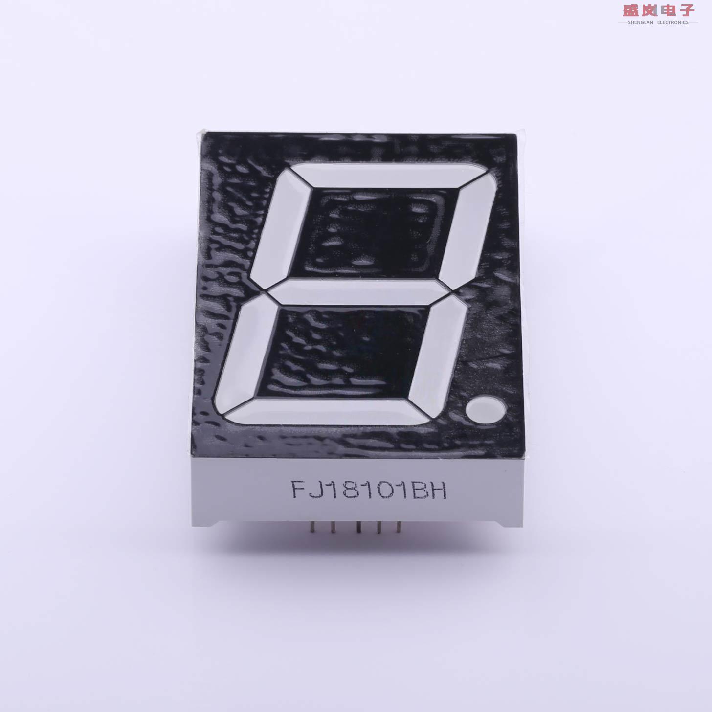 原装正品FJ18101BH[1.8英寸红光 共阳 白胶 数码管]