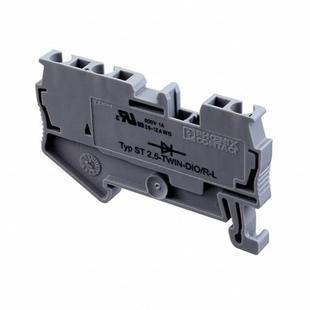 FEED 3036521 28AWG THRU BLK TERM CONN 正品 原装