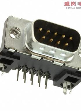 原装正品LD09P13A4GX00LF[CONN D-SUB PLUG 9POS R/A SLDR]
