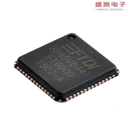 原装正品FT600Q-B-T[IC USB3-16BIT SYNC FIFO 56QFN]