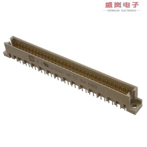 原装正品09721646903[CONN DIN HDR 64POS PNL MNT GOLD]