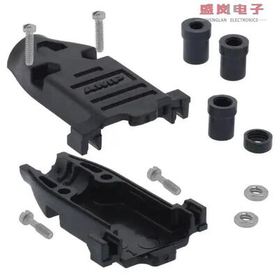 原装正品5748678-1[CONN BACKSHELL 9POS 180DEG BLACK]