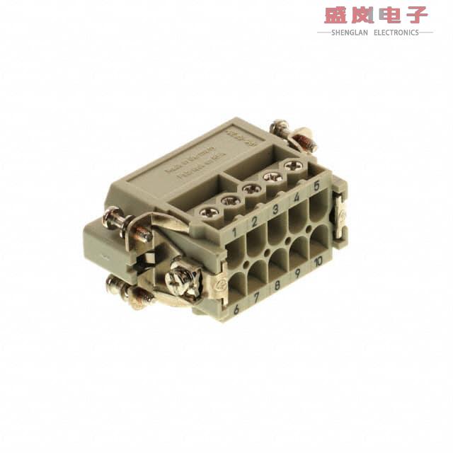 原装正品09200102612[INSERT MALE 10POS+1GND SCREW]