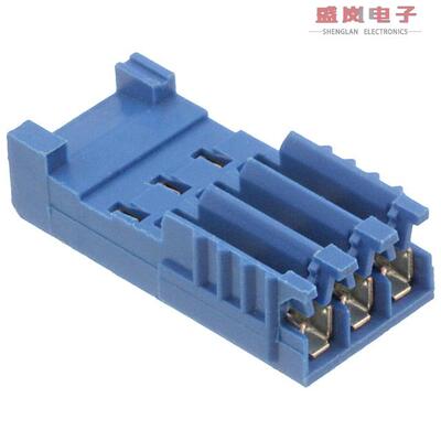 原装正品281786-3[CONN PLUG 3POS IDC 26-28AWG TIN]