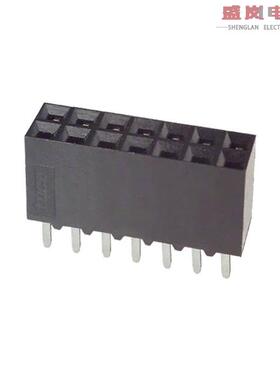 原装正品5-534236-7[CONN RCPT 14POS 0.1 GOLD PCB]