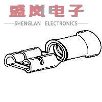 原装正品184262-1[CONN QC RCPT 18-22AWG 0.250]