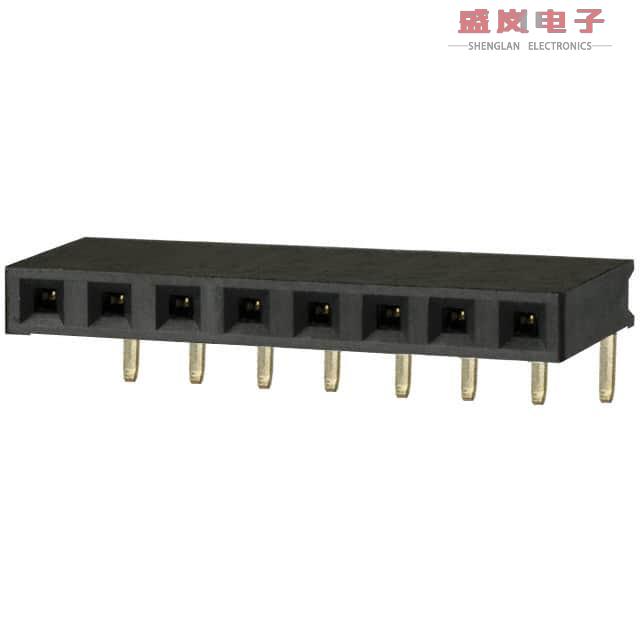 原装正品PPPC081LGBN-RC[CONN HDR 8POS 0.1 GOLD PCB R/A]