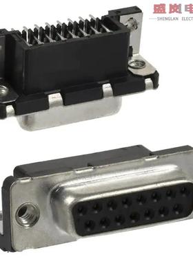 原装正品D15S33E4GX00LF[CONN D-SUB RCPT 15POS R/A SLDR]