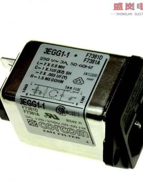 原装正品3EGG1-1[PWR ENT MOD RCPT IEC320-C14 PNL]