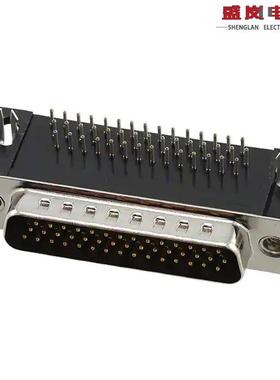 10090926-P444XLF[CONN D-SUB HD PLUG 44P R/A SLDR]连接器