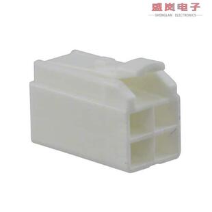RECEPT DF62B WHT 4POS HOUSING CONN 2.2C 正品 原装