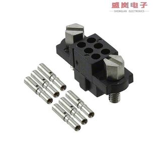 6POS M80 GOLD 22AWG CRIMP RCPT CONN 4600642 正品 原装