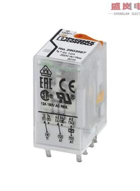 原装正品2903667[RELAY GEN PURPOSE DPDT 12A 120V]