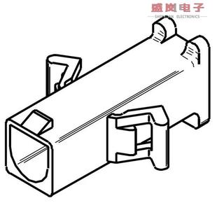 .125 HOUSING CKT 集管和线壳 2035 正品 原装