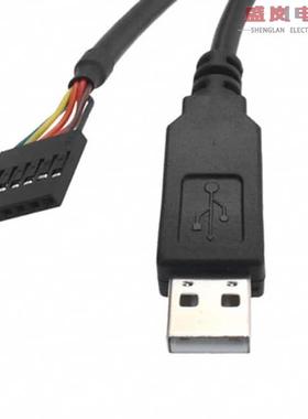 原装正品TTL-232R-3V3[CABLE USB EMBD UART 3.3V .1