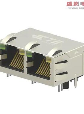 原装正品5-2301996-7[CONN JACK 2PORT 1000 BASE-T PCB]