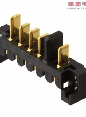 原装正品9-1612503-1[CONN PLUG 5POS 2.50MM R/A SLDR]