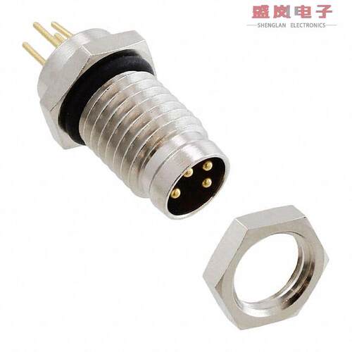 原装正品1694347[CONN PLUG MALE 4POS GOLD SOLDER]