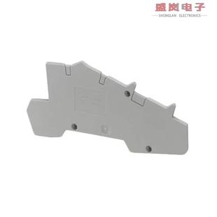 END 3213976 GRY RAIL PLATE BLK TERM CONN 正品 原装
