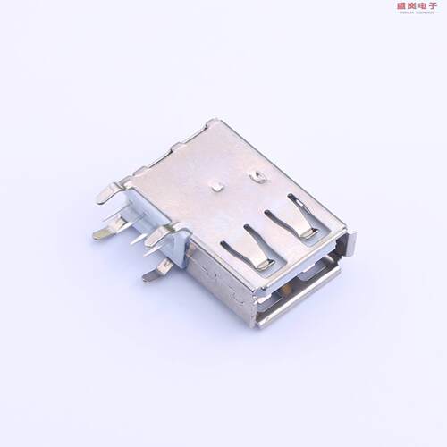 原装正品USB-U263-BJS[USB 2.0 AF 90度DIP 侧插长体19.6]