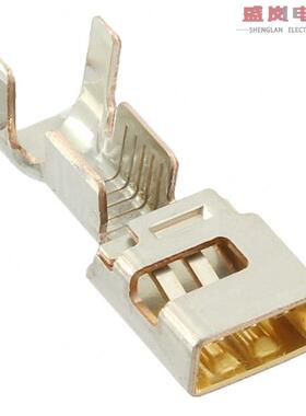原装正品DF60-1012SCA[CONN SOCKET 10-12AWG CRIMP GOLD]