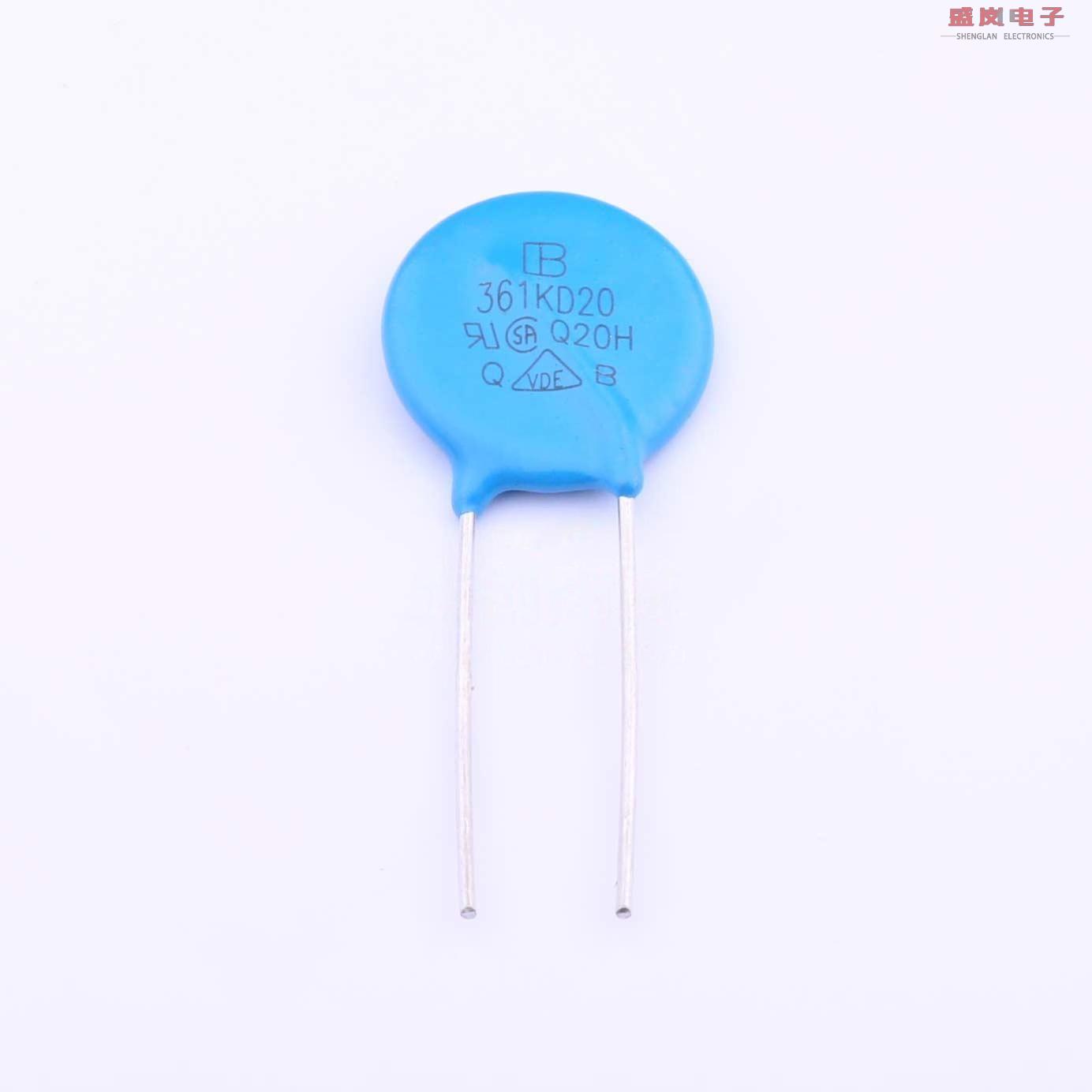 原装正品361KD20-P10[压敏电阻 VAR=324~396V VC=595V]