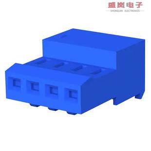 26AWG 640470 RCPT 4POS CONN TIN 原装 IDC 正品