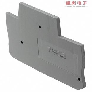 END 3211634 GRY RAIL PLATE BLK TERM CONN 正品 原装