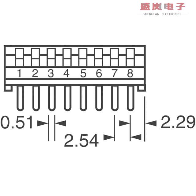 原装正品76PSB08ST[SWITCH PIANO DIP SPST 150MA 30V]