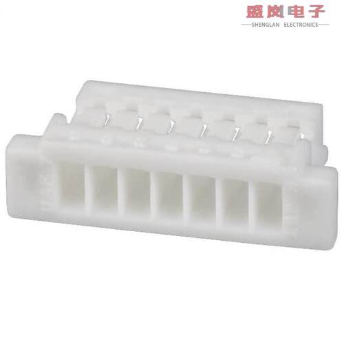 原装正品SHR-07V-S-B[CONN HOUSING SH 7POS 1MM WHITE]