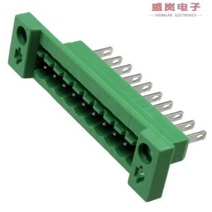 TERM BLK HEADER 原装 GREEN 0707316 10POS 正品