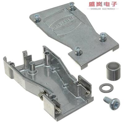 原装正品66670090347[CONN BACKSHELL 9POS SHLD]