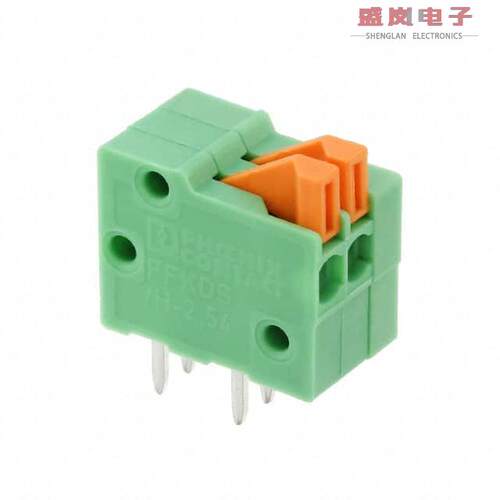 原装正品1792511[TERM BLK 2P SIDE ENT 2.54MM PCB]