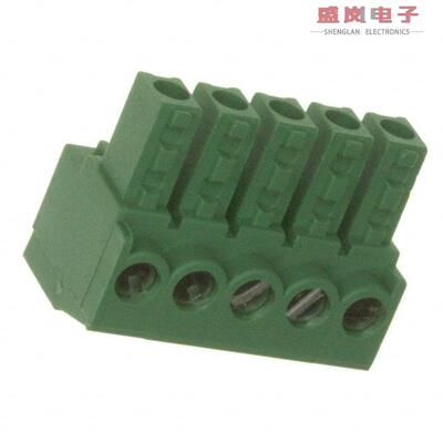 原装正品284507-5[TERM B PLUG 5POS STR 3.81MM]