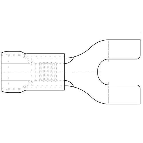 原装正品19198-0004[端子 SPADE TNG STUD 8 18-22 AWG]