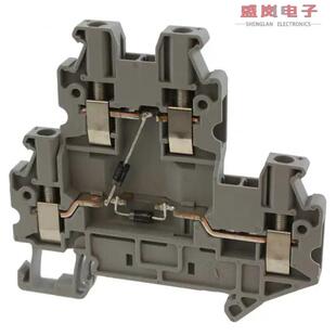 FEED 3046676 26AWG THRU BLK TERM CONN 正品 原装