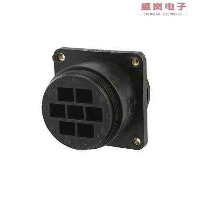 原装正品206137-5[CONN RCPT HSNG MALE 7POS PNL MT]