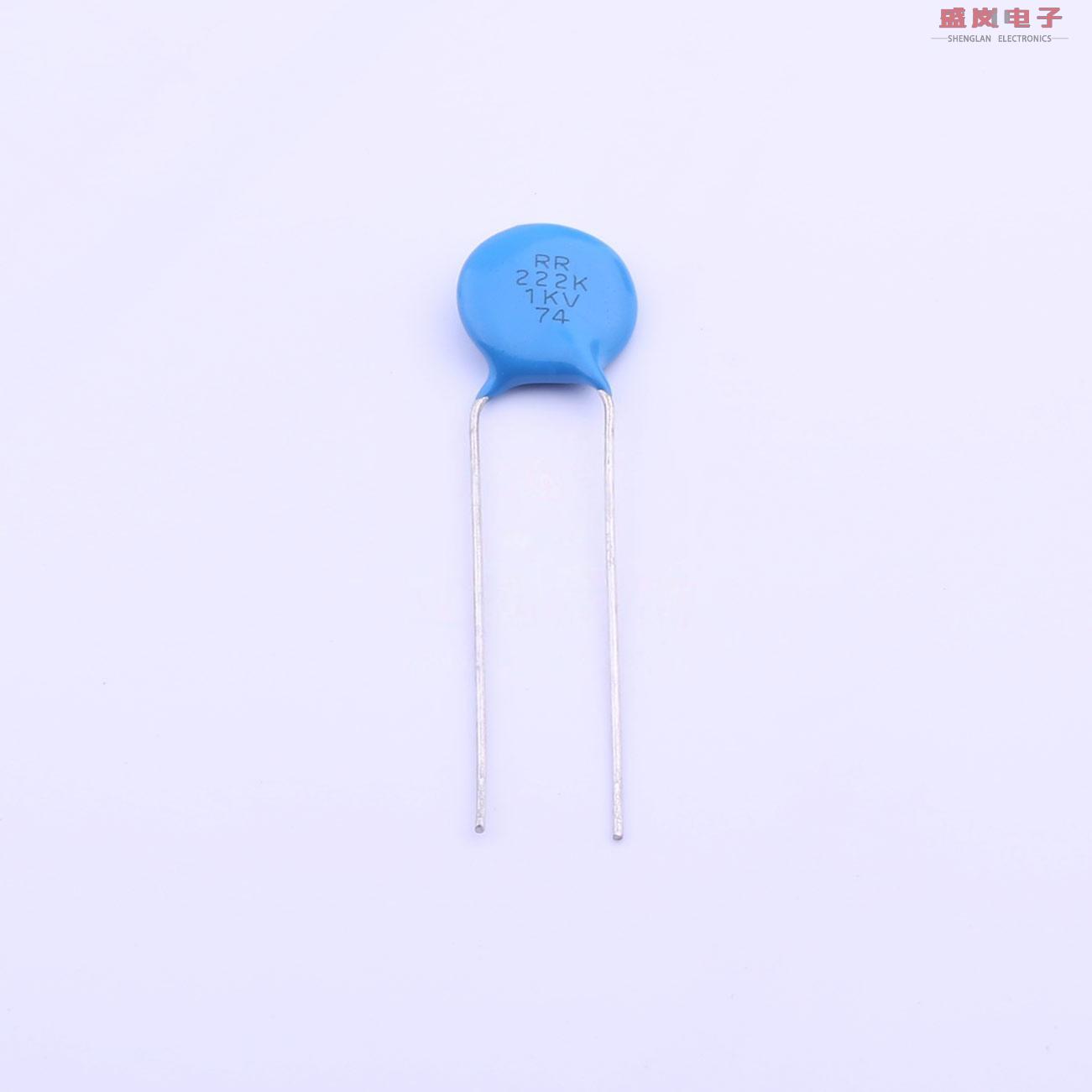 原装正品CK45-R3AD222K-ARA[2.2nF 10% 1kV]