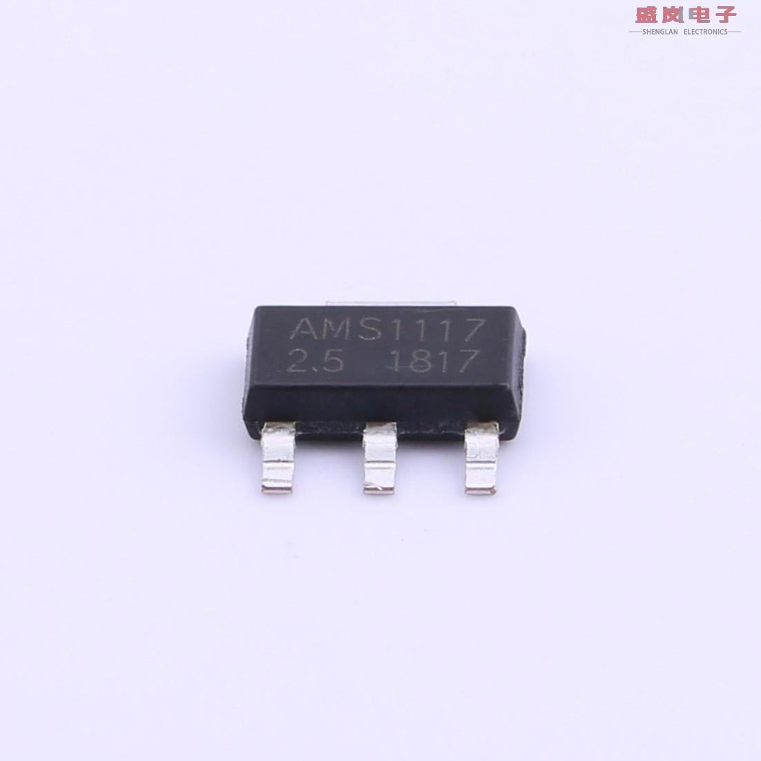 原装正品AMS1117-2.5[Vin=18V Vout=2.5V 1A 60dB@(120Hz)]