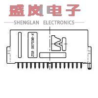 原装正品967598-1[CONN HEADER VERT 32POS 2.54MM]