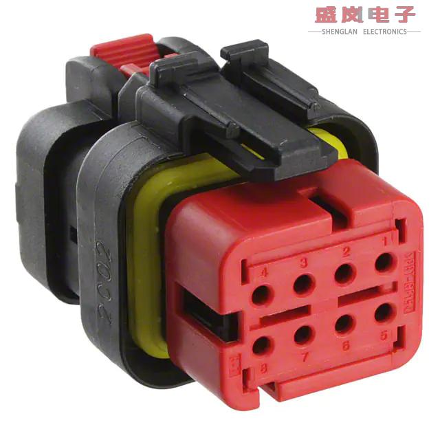 原装正品776494-1[CONN PLUG ASSY 8POS 14-18AWG RED]