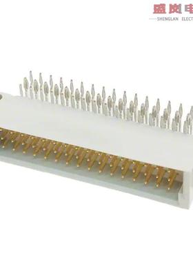 原装正品216398-4[CONN DIN PLUG 48POS PCB RA GOLD]