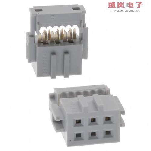 原装正品71600-106LF[CONN RCPT 6POS IDC 28-30AWG GOLD]
