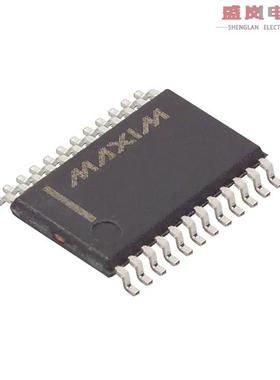 原装正品MAX7318AUG+T[IC I/O EXPANDER I2C 16B 24TSSOP]