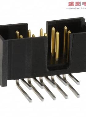 原装正品5103311-1[CONN HEADER R/A 10POS 2.54MM]