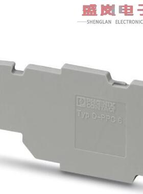 原装正品3000703[CONN TERM BLK END PLATE GRAY]