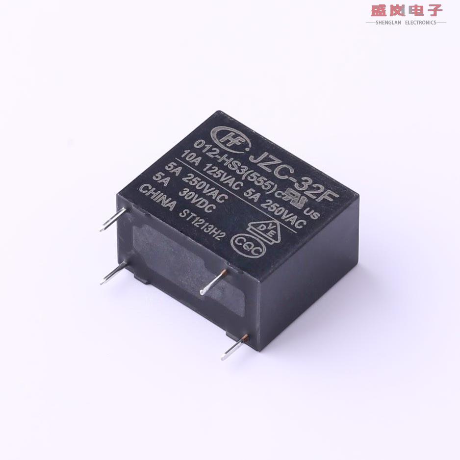 原装正品JZC-32F/012-HS3(555)[功率继电器 10A SPST-N