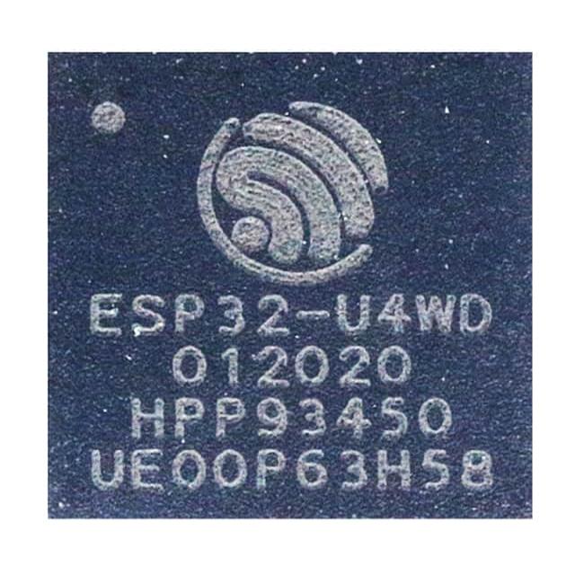 原装正品ESP32-U4WDH[WIFI BT COMBO 4MB FLASH QFN48]