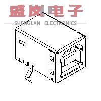 原装正品67068-9000[USB USB Type B Recept R/A
